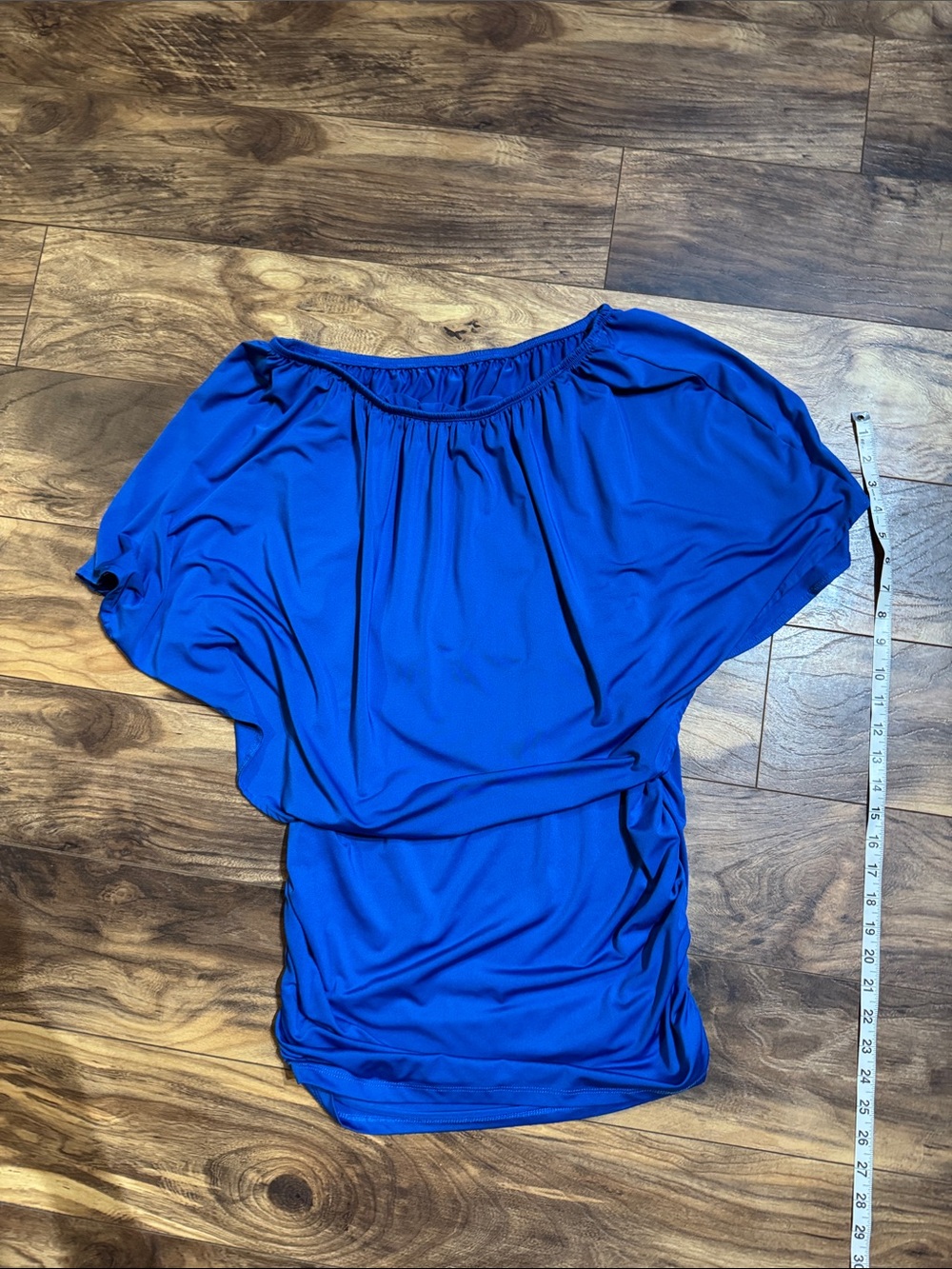 Women’s Royal Blue Batwing Sleeve Top
